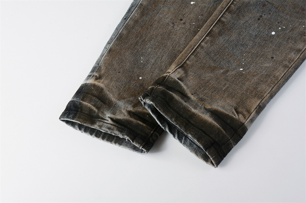 Men Fashion American Jeans Hig - đánh giá và giá Distressed Jean Rip