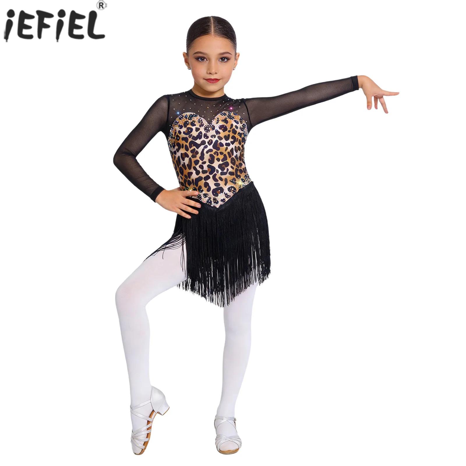 Kids Girls Tassel Latin Dance  - đánh giá và giá Street Fashion Kids