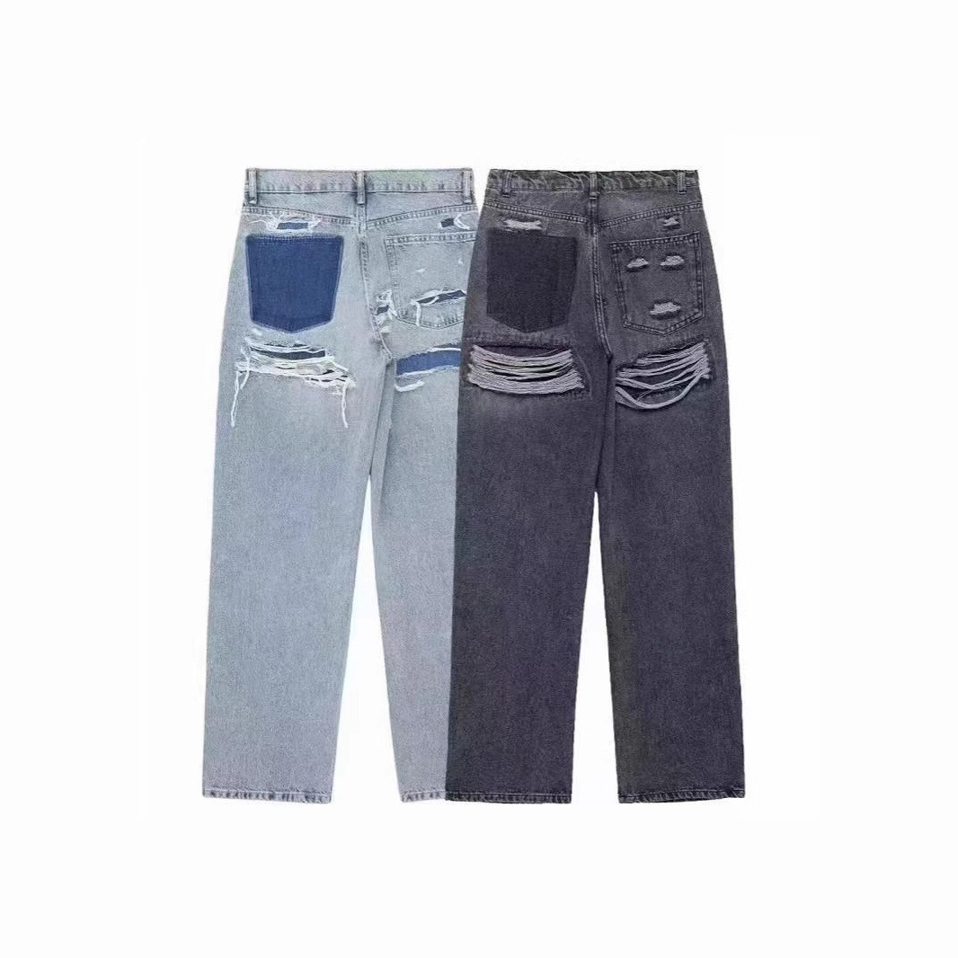 Women's Mid Waist Loose Fit Di - đánh giá và giá Distressed Jean Rip
