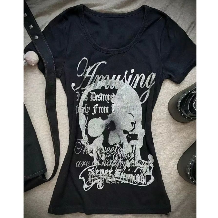 Vintage Shibuya Hottie Skull L - đánh giá và giá Street Fashion Shibuya