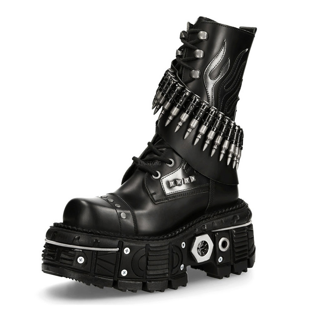 Fashion New Thick Sole Rivet B - đánh giá và giá Street Fashion Goth