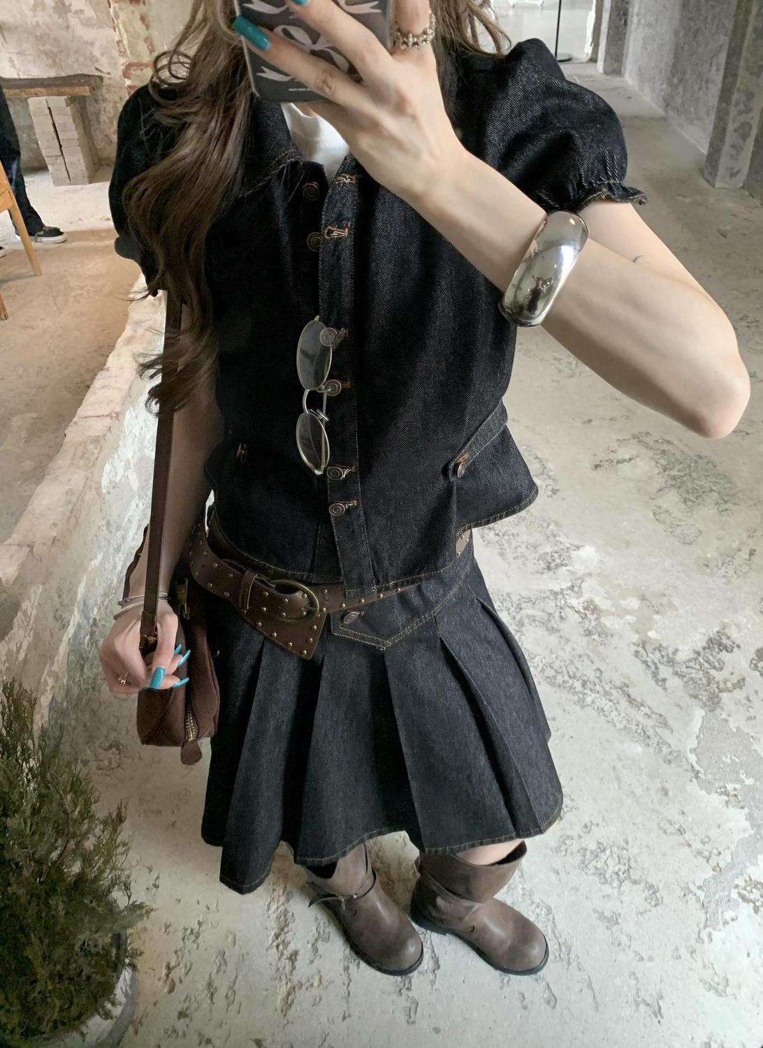 Women American Vintage 2 Piece - đánh giá và giá Street Fashion Korean