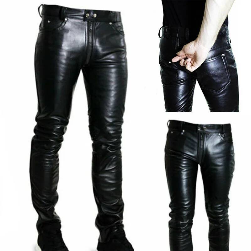 Men's Color 2024 PU New Zipper - đánh giá và giá Queen Street Fashion