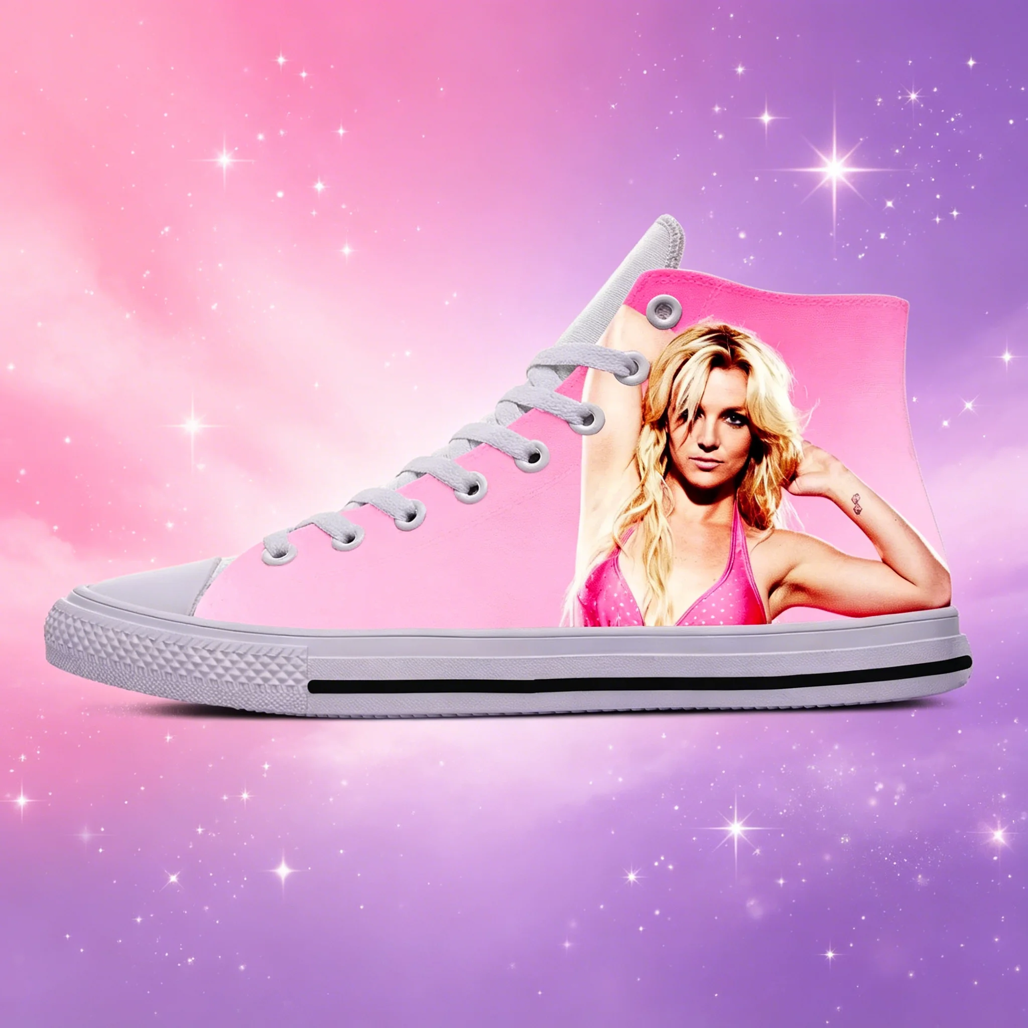 Britney Spears Album Art High  - đánh giá và giá Street Fashion Art