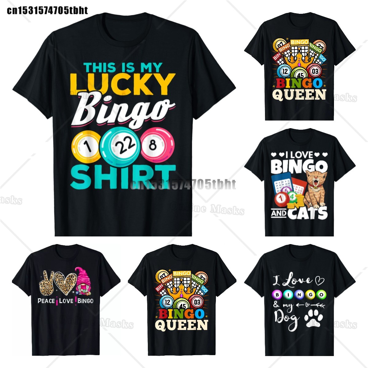 Crazy Bingo Lady Shirt Funny L - đánh giá và giá Queen Street Fashion