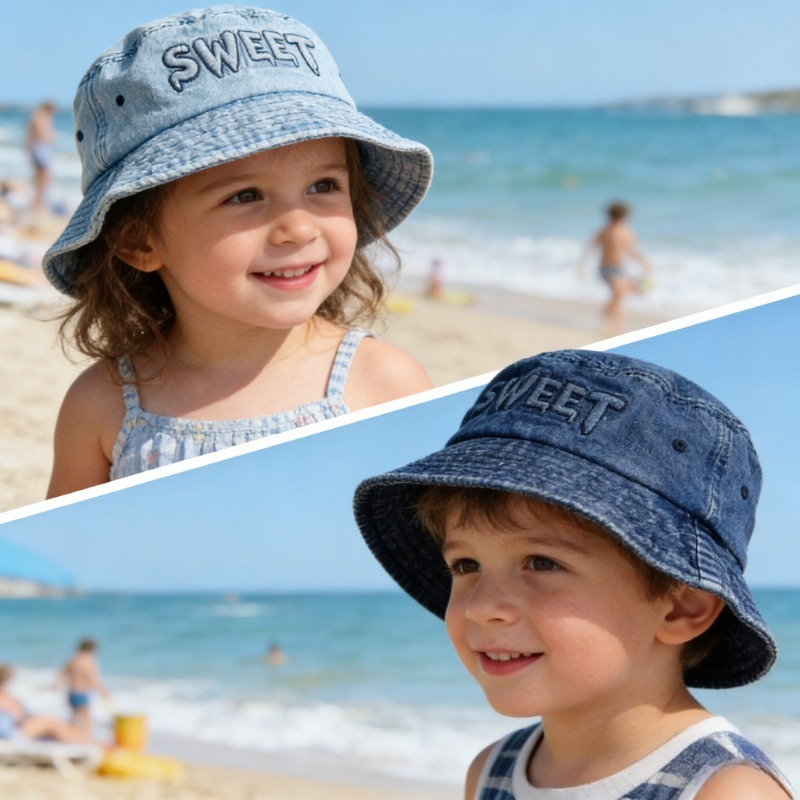Japanese Retro Kids Bucket Hat - đánh giá và giá Street Fashion Kids