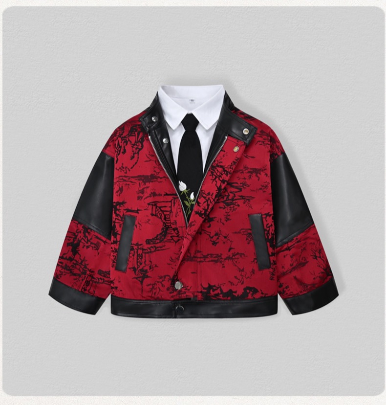 Gentleman Kids Embroidery Moto - đánh giá và giá Street Fashion Kids