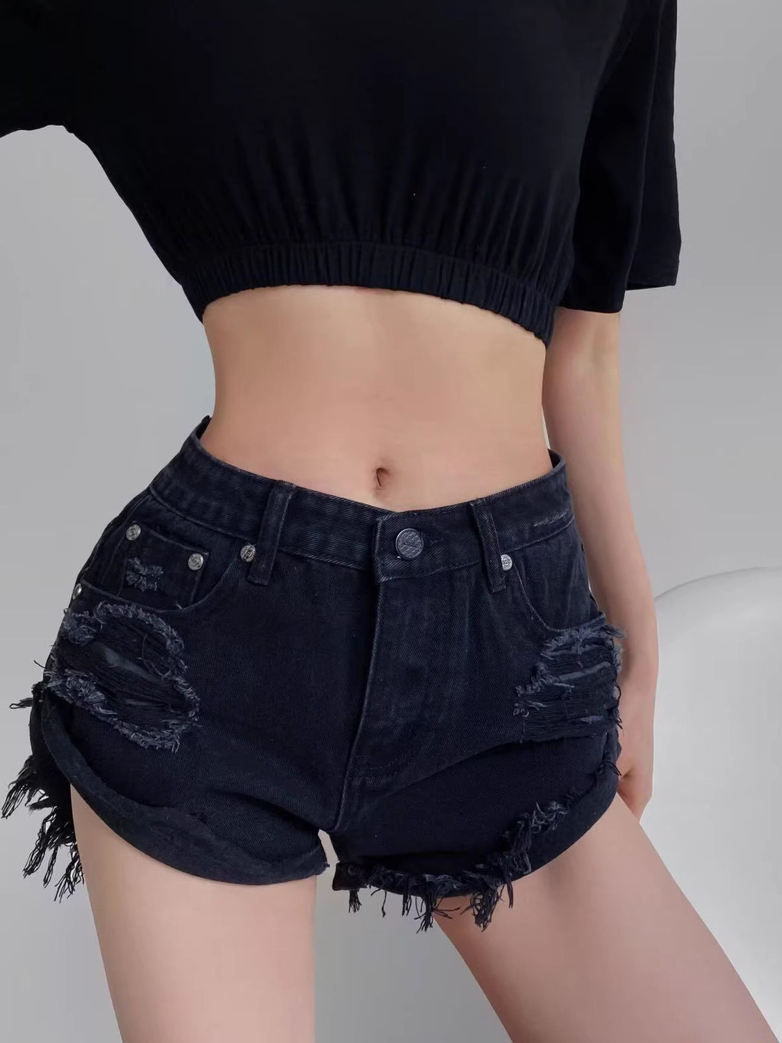Women's Low Waist Distressed D - đánh giá và giá Distressed Jean Rip