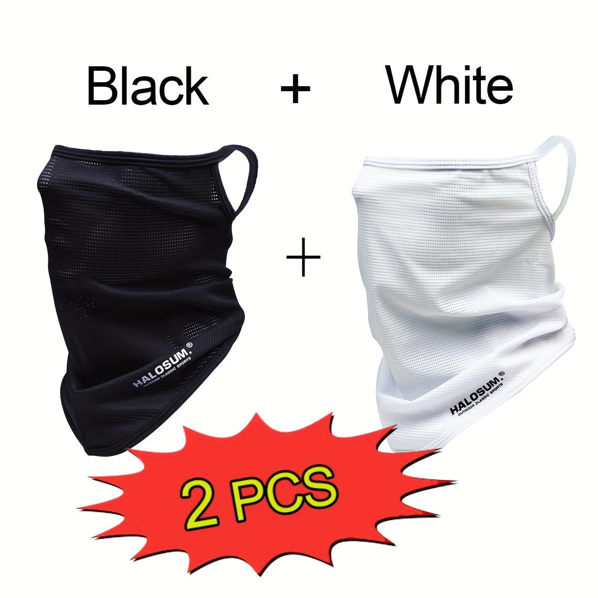 1/2Pcs Ice Silk Face Mask Brea - đánh giá và giá Street Fashion Kids