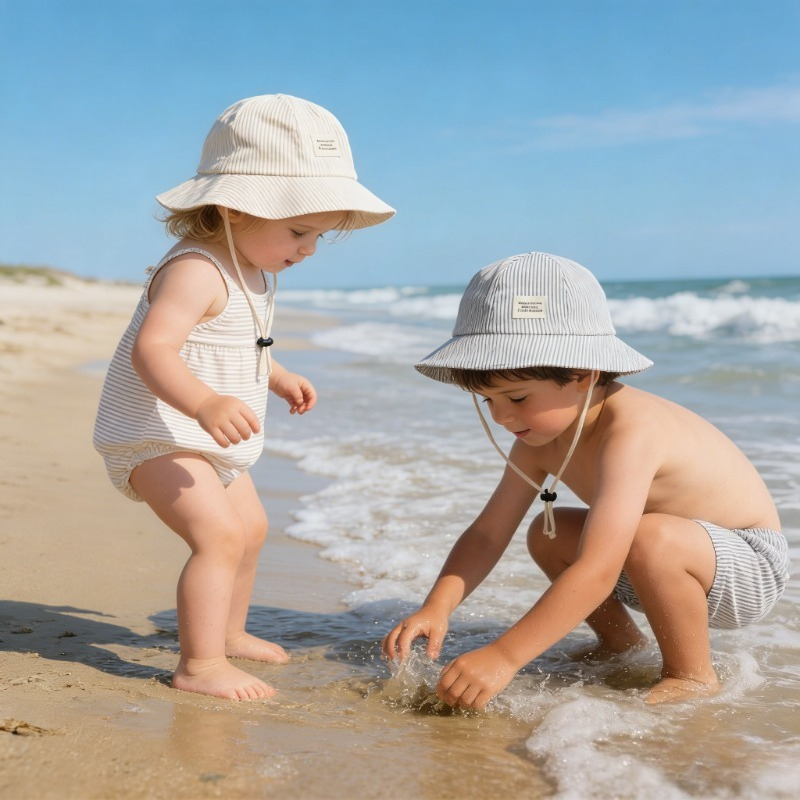 Baby Kids Cute Sun Hat 50cm 1- - đánh giá và giá Street Fashion Kids
