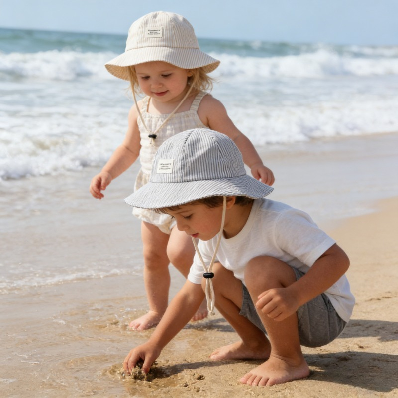 Baby Kids Cute Sun Hat 50cm 1- - đánh giá và giá Street Fashion Kids
