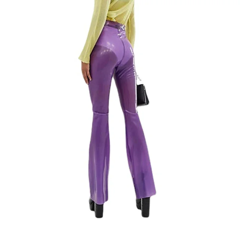 Transparent Plastic Long Pants - đánh giá và giá Queen Street Fashion