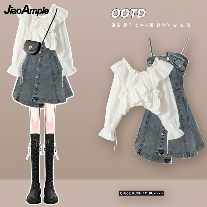 Women's Dress Set 2026 Spring  - đánh giá và giá Street Fashion Korean