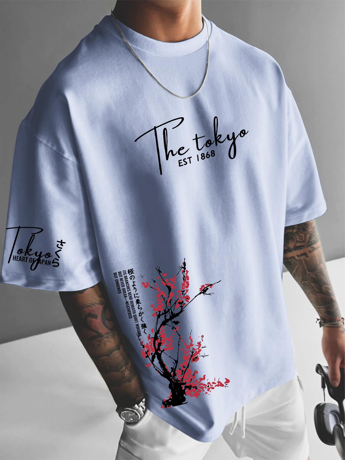 Tokyo EST 1868 Cherry Blossom  - đánh giá và giá Street Fashion Shibuya