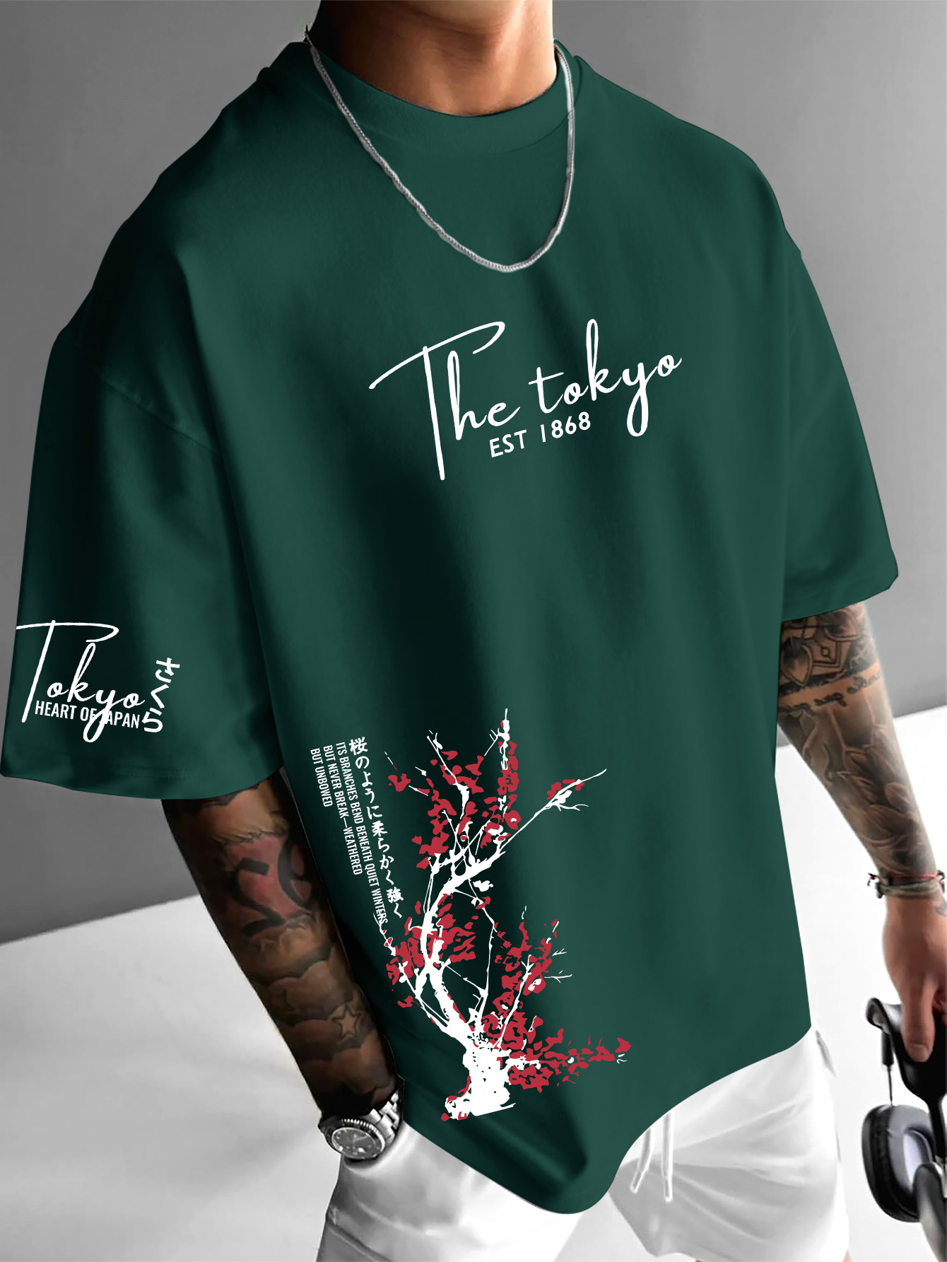 Tokyo EST 1868 Cherry Blossom  - đánh giá và giá Street Fashion Shibuya