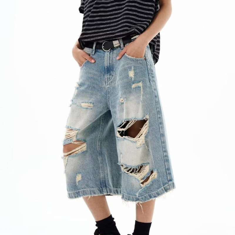 New Men Vintage Ripped Baggy S - đánh giá và giá Distressed Jean Rip