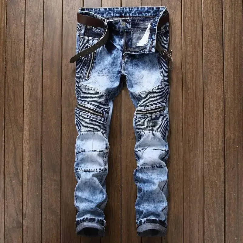 Punk Street Style Ripped Skinn - đánh giá và giá Distressed Jean Rip