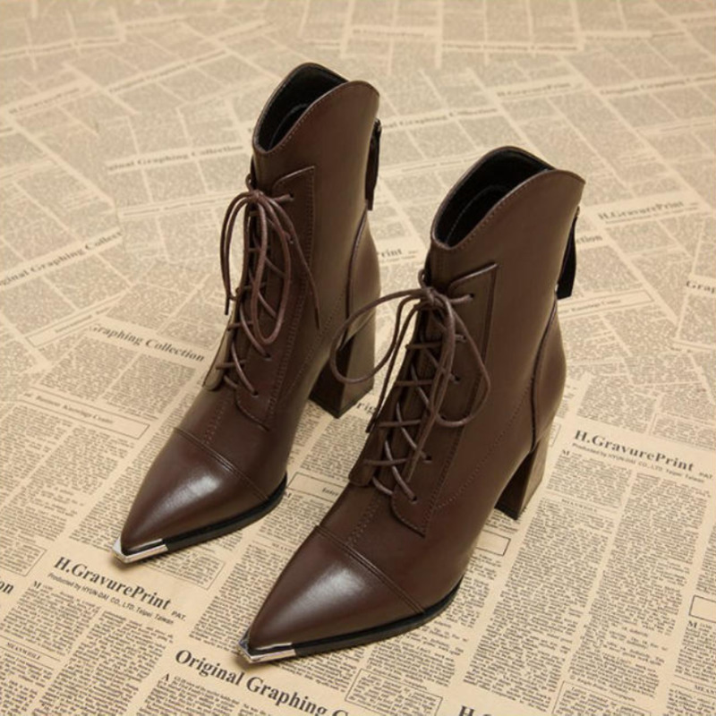 Women's Ankle Boots Fashion Po - đánh giá và giá Street Fashion Luxury