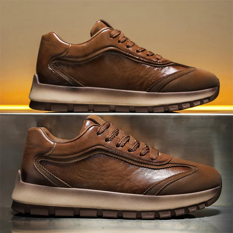 Luxury Men's Sneakers All Seas - đánh giá và giá Street Fashion Korean