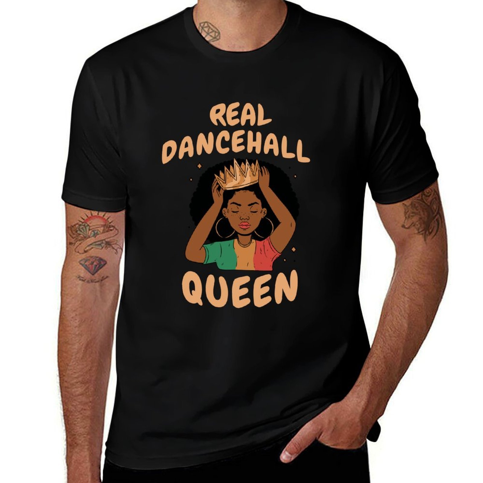 Real Dancehall Queen T-Shirt S - đánh giá và giá Queen Street Fashion